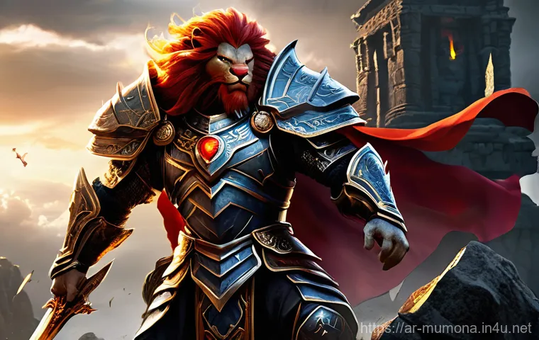 뮤 모나크 펫 시스템 - **Prompt 1: The First Companion's Embrace in MU Monarch**
    "A young, determined female adventurer...