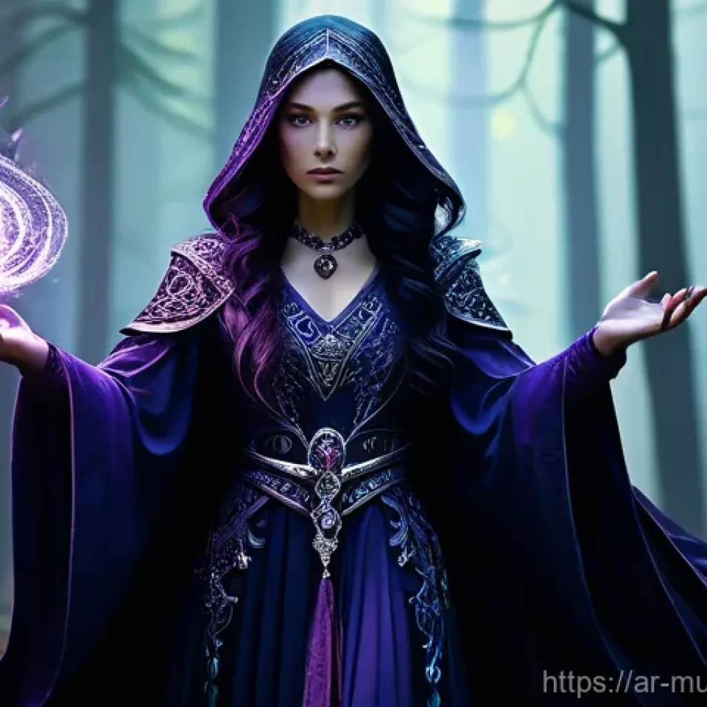 뮤 모나크 신규 업데이트 패치노트 - **Prompt: The Ascendant Summoner's Ritual**
    A powerful and elegant female Summoner, embodying th...